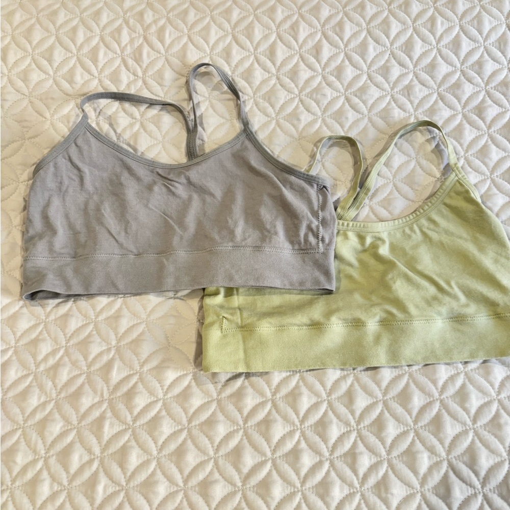 Boody t-back bamboo bralette, set of 2, medium